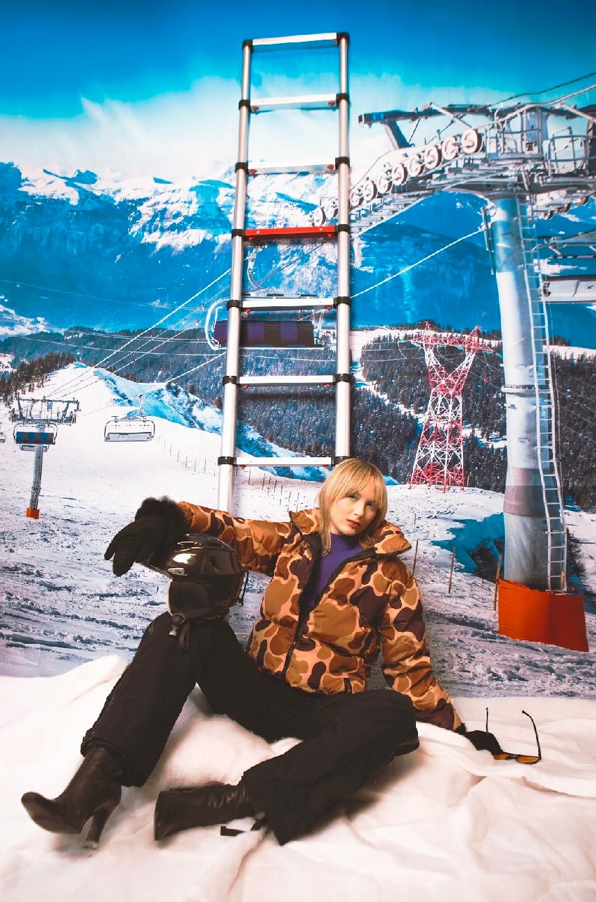 Camouflage Puffer Jacket - Sparkle City Co