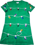 Christmas Lights Dress - Sparkle City Co