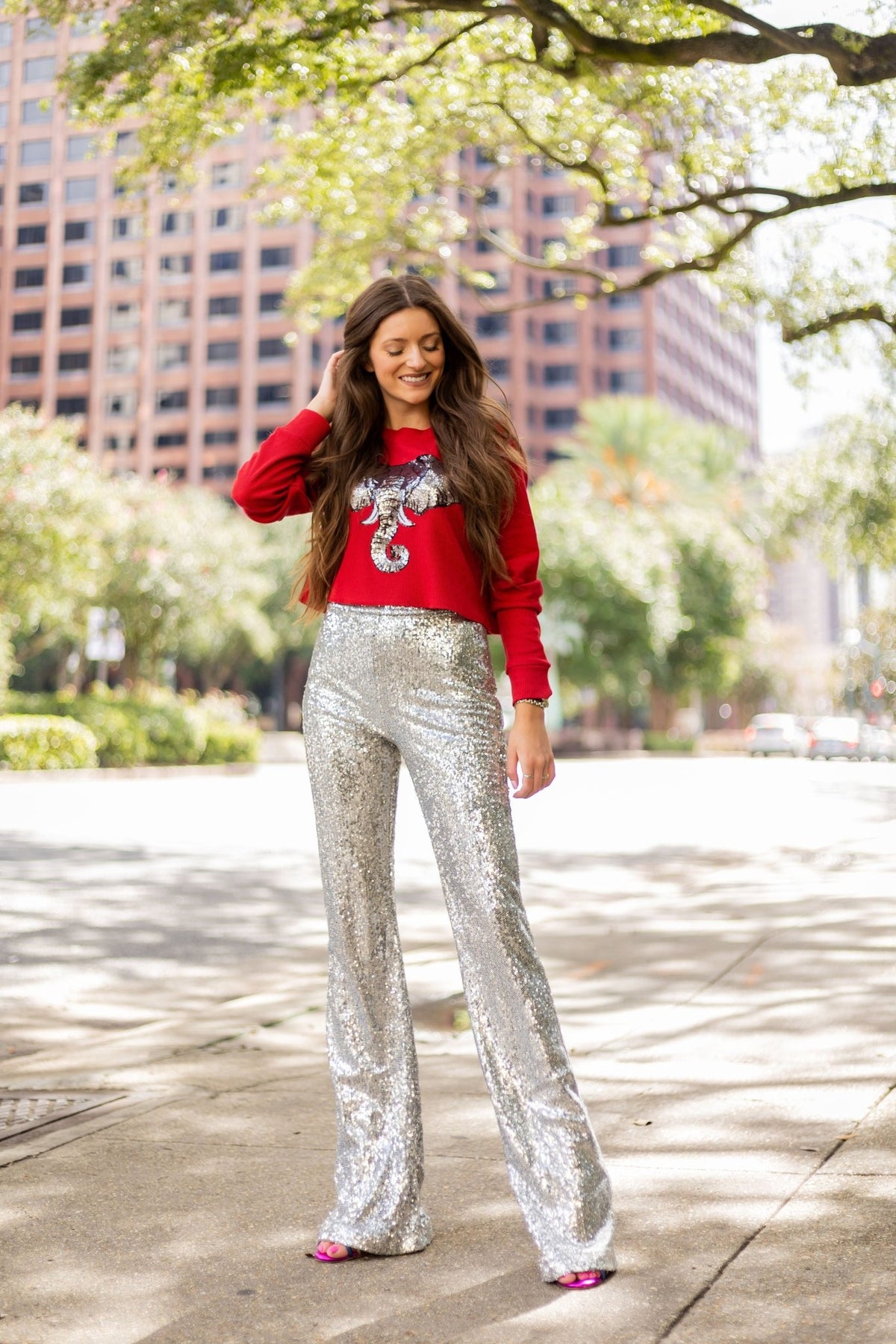 Elephant Waffle Crop - Sparkle City Co