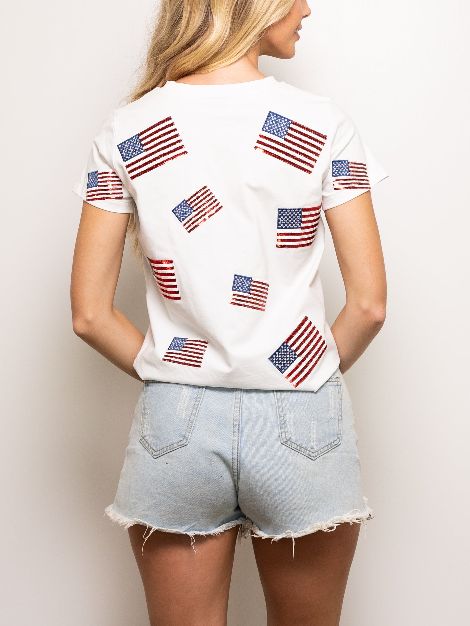 Flags Fly Tee - Sparkle City Co