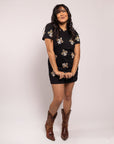 Fleur De Lis Takeover Dress - Sparkle City Co