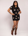 Fleur De Lis Takeover Dress - Sparkle City Co