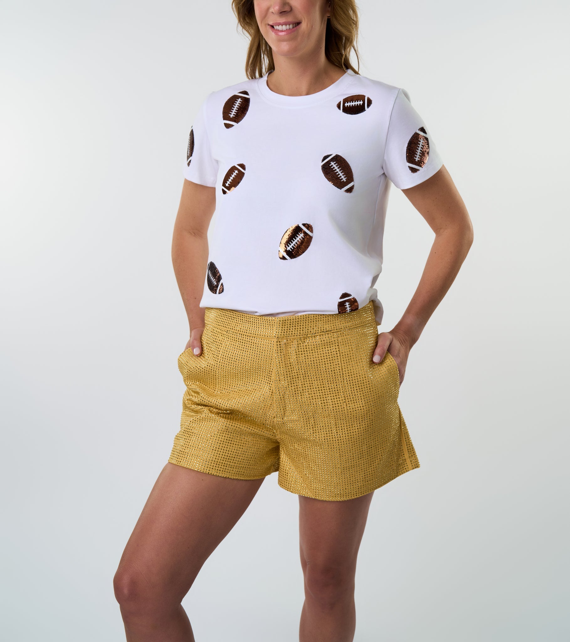 Football Takeover Tee - Sparkle City Co