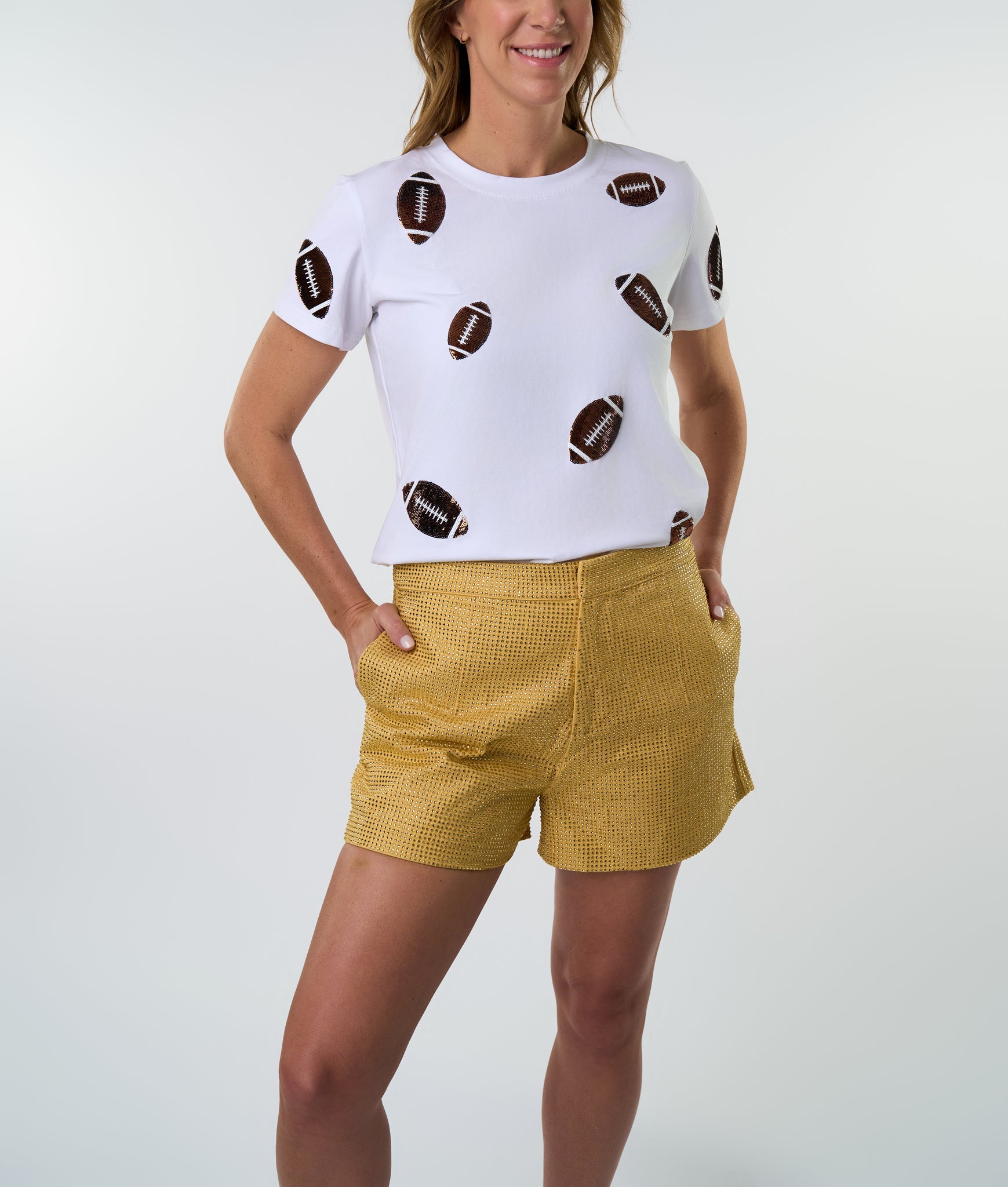 Football Takeover Tee - Sparkle City Co