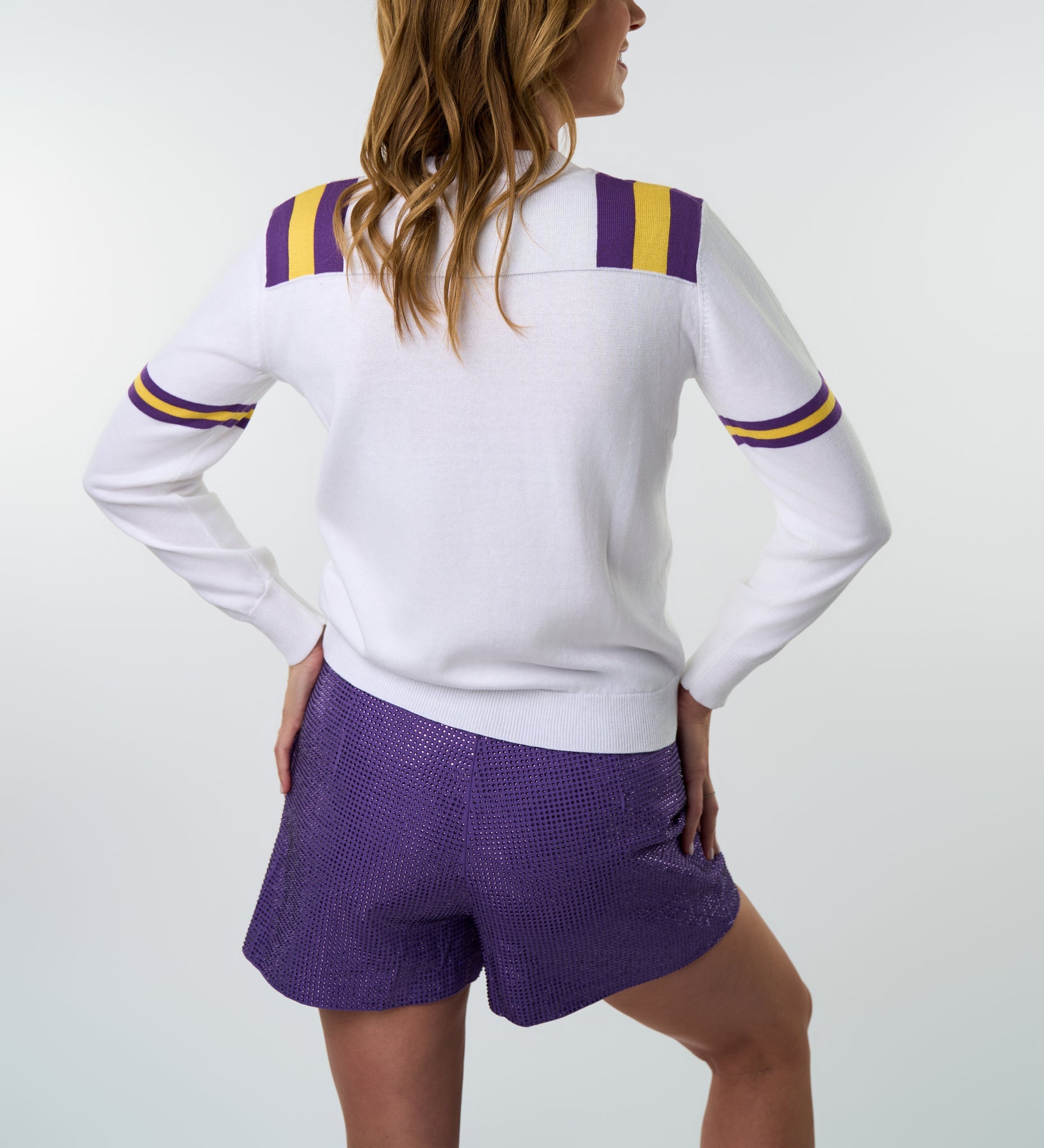GEAUX Jersey Sweater - Sparkle City Co