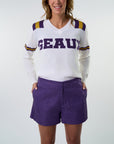 GEAUX Jersey Sweater - Sparkle City Co