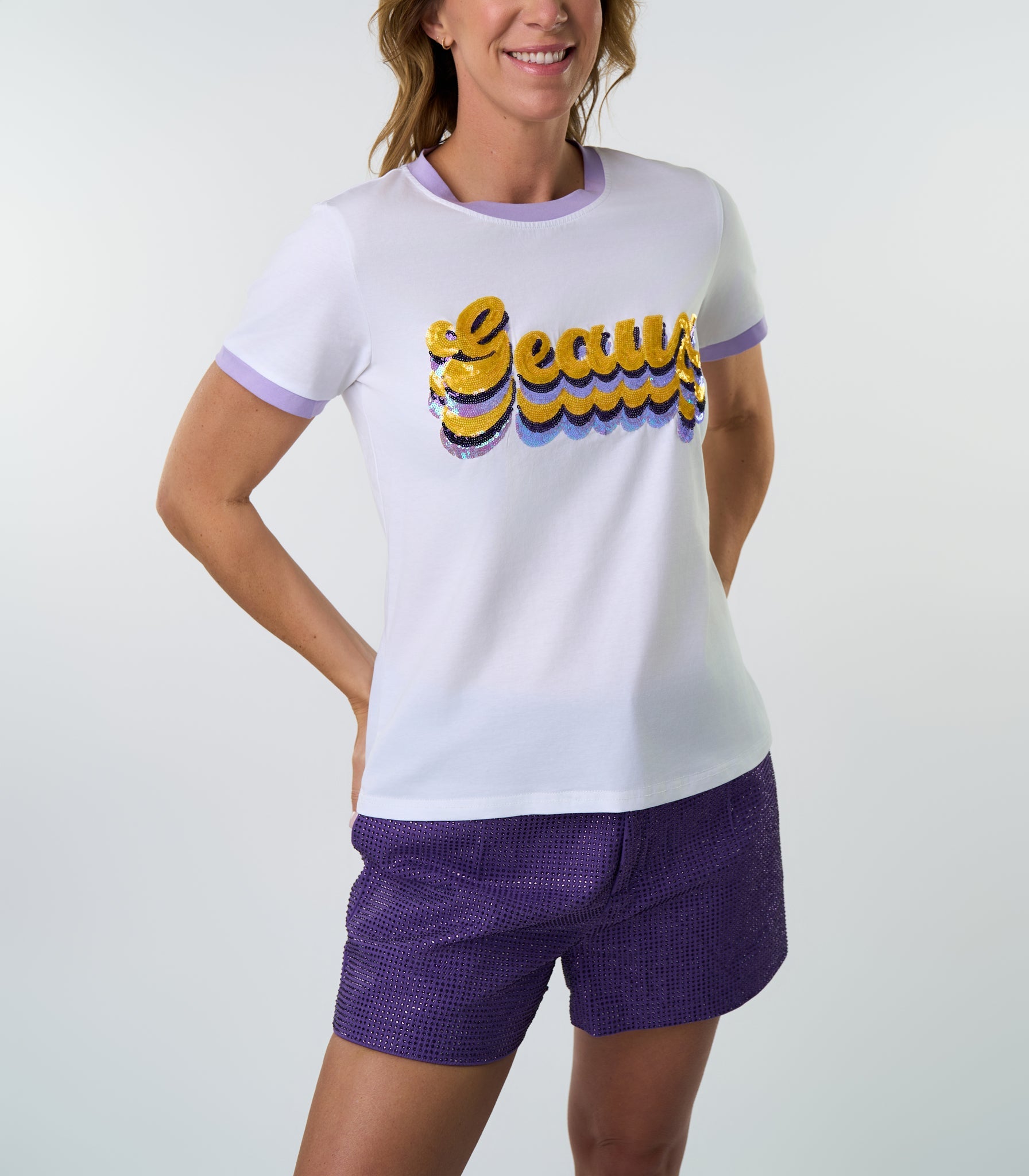 GEAUX Retro Tee - Sparkle City Co