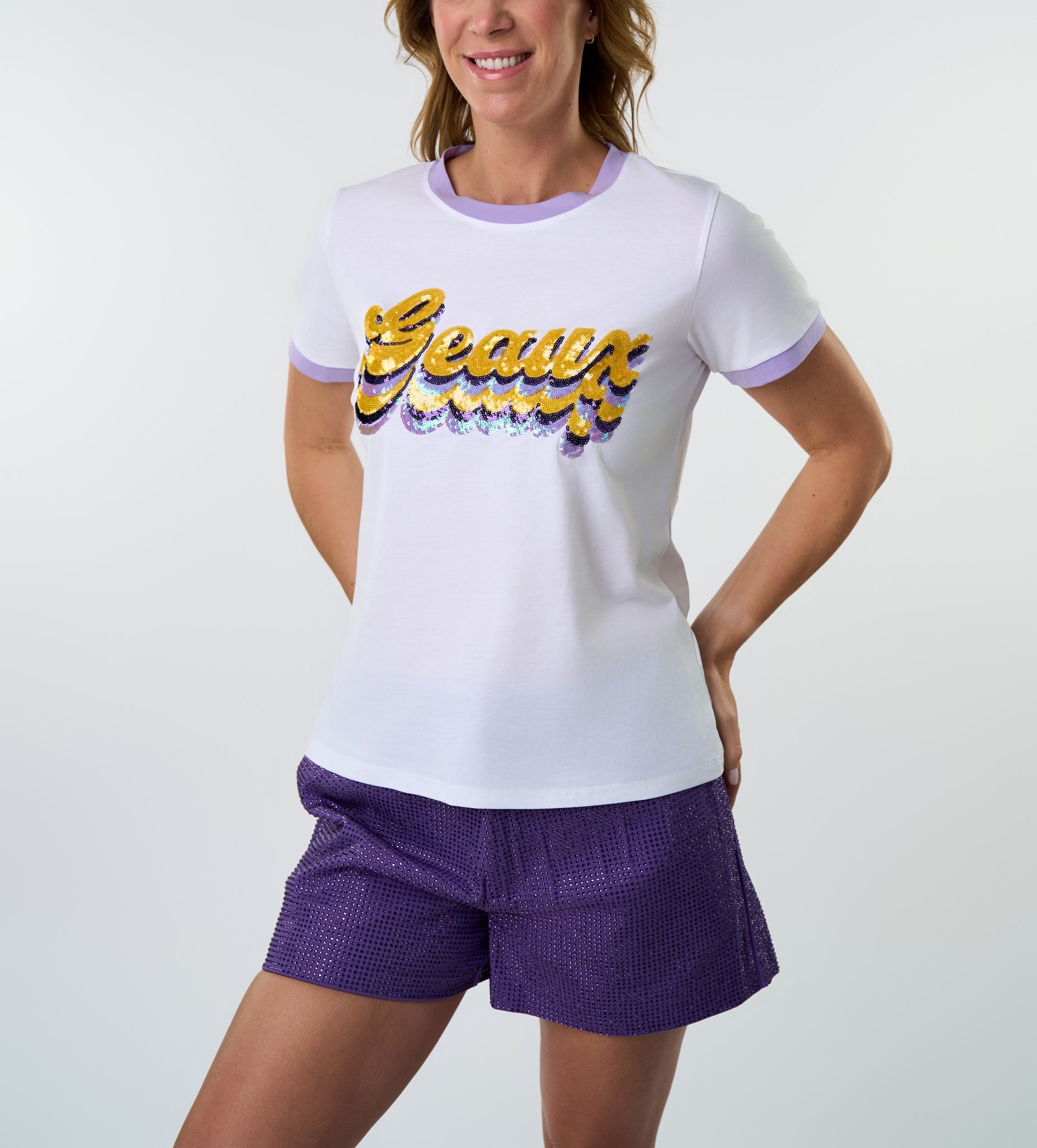 GEAUX Retro Tee - Sparkle City Co