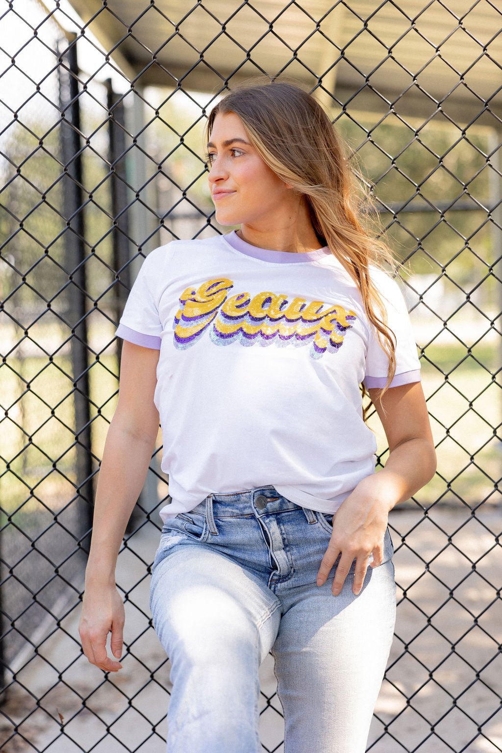 GEAUX RETRO TEE - Sparkle City Co