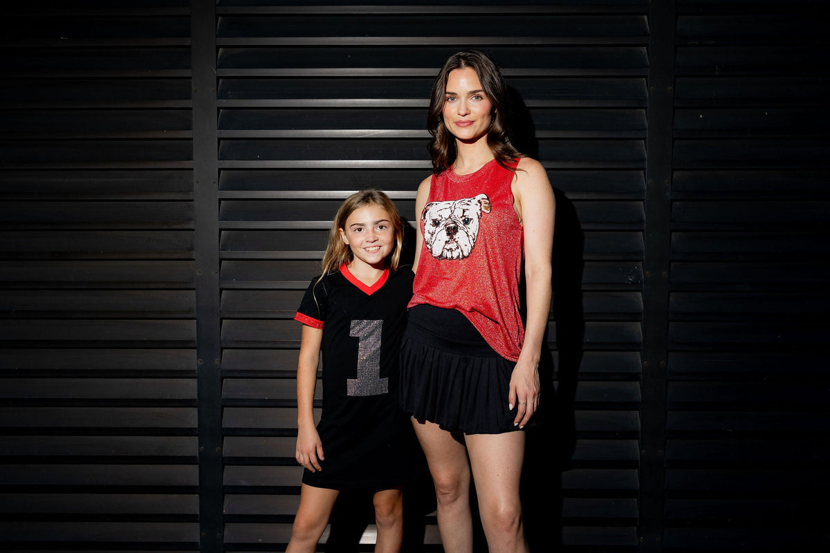 Glitter Bulldog Tank - Sparkle City Co