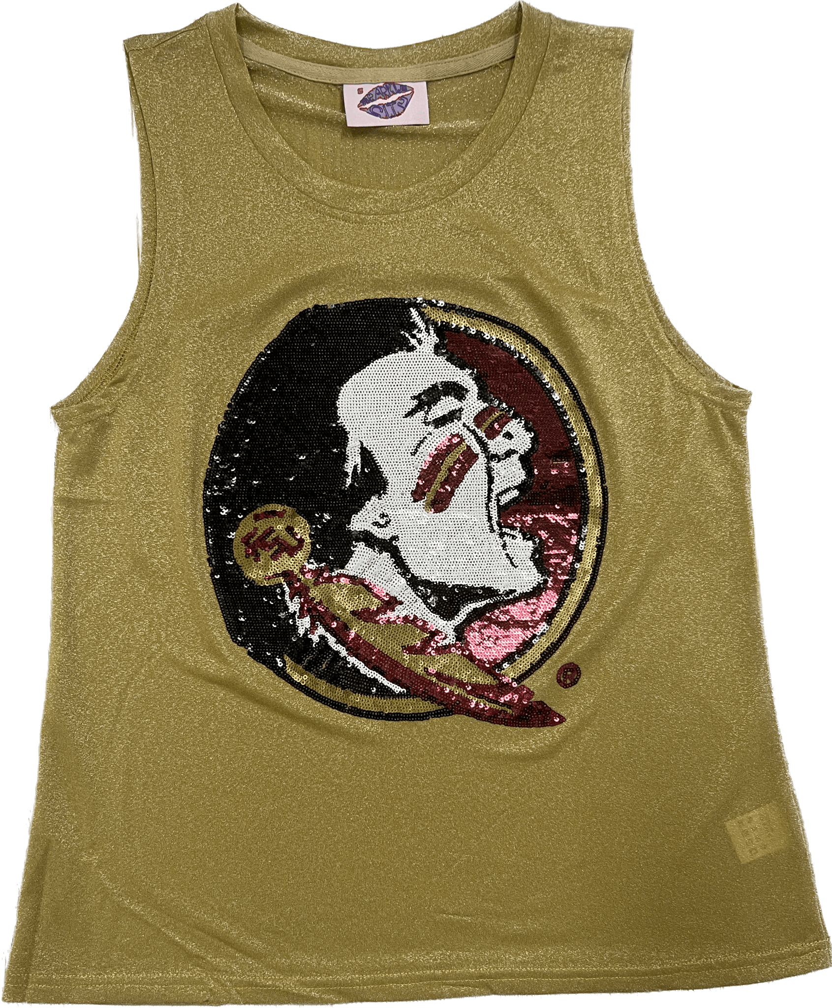 Glitter Florida State Tank - Sparkle City Co
