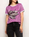 Glitter Purple Frog Tee - Sparkle City Co
