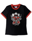 Glitter Raider Red Tee - Sparkle City Co