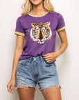 Glitter Tiger Tee - Sparkle City Co