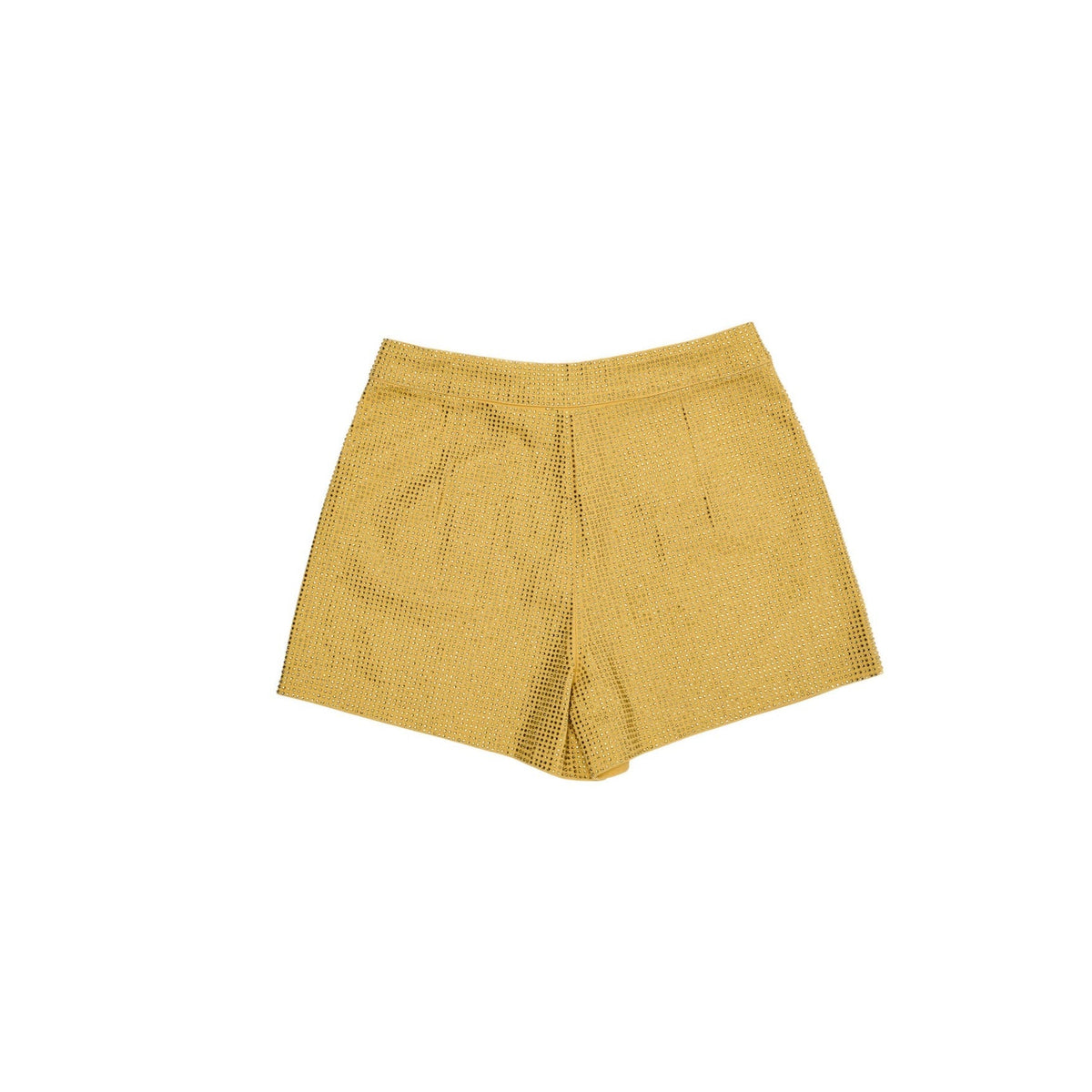 Gold Rhinestone Denim Shorts - Sparkle City Co