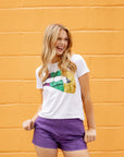 Gras Grin Tee - Sparkle City Co
