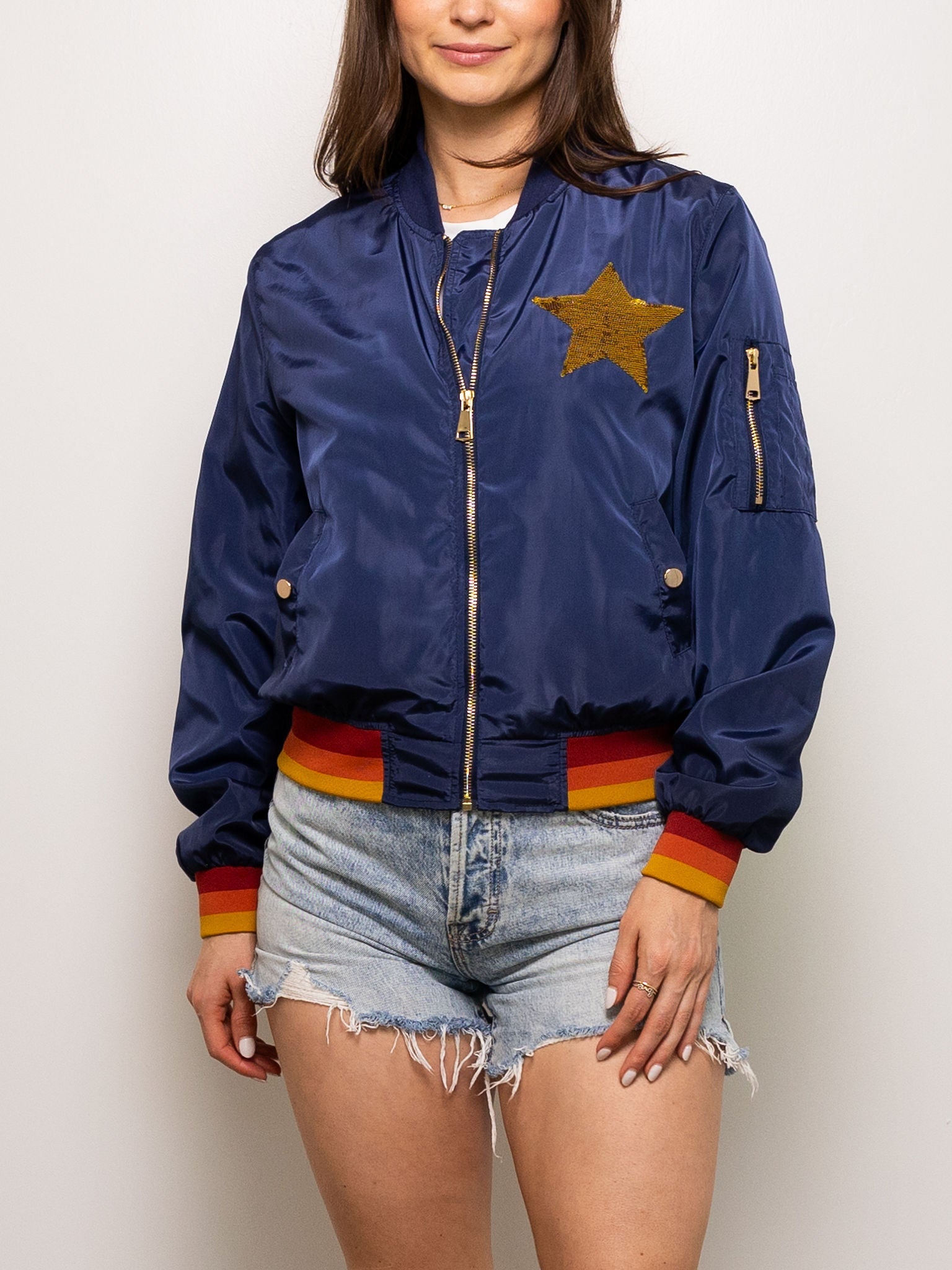 HTOWN BOMBER JACKET - Sparkle City Co