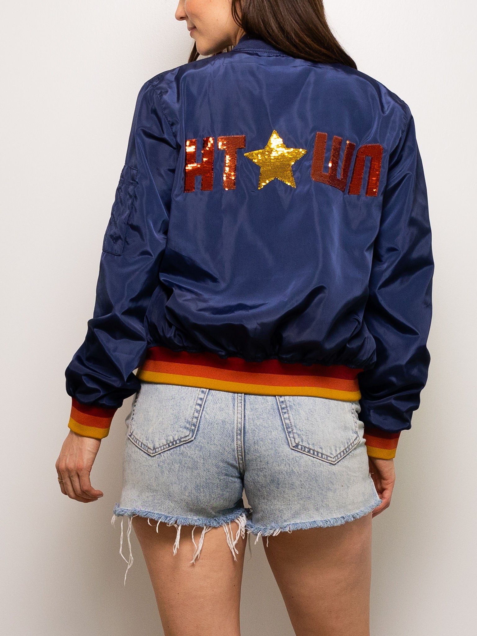 HTOWN BOMBER JACKET - Sparkle City Co