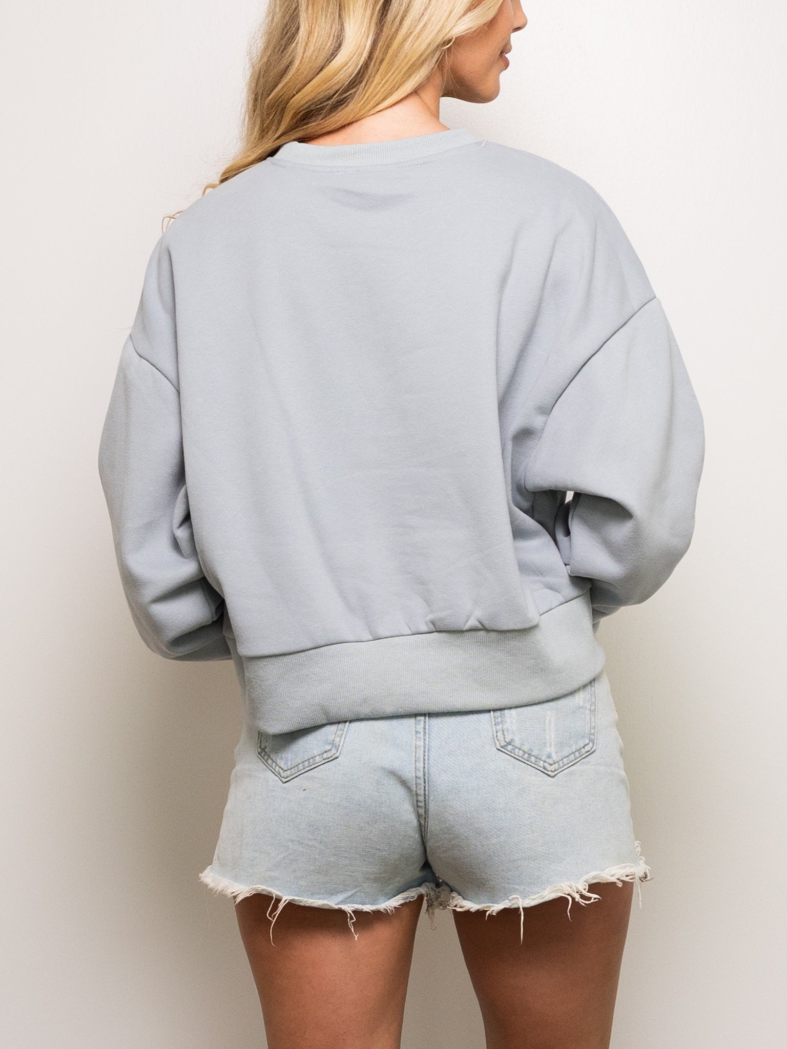 Iris Cropped Sweatshirt - Sparkle City Co
