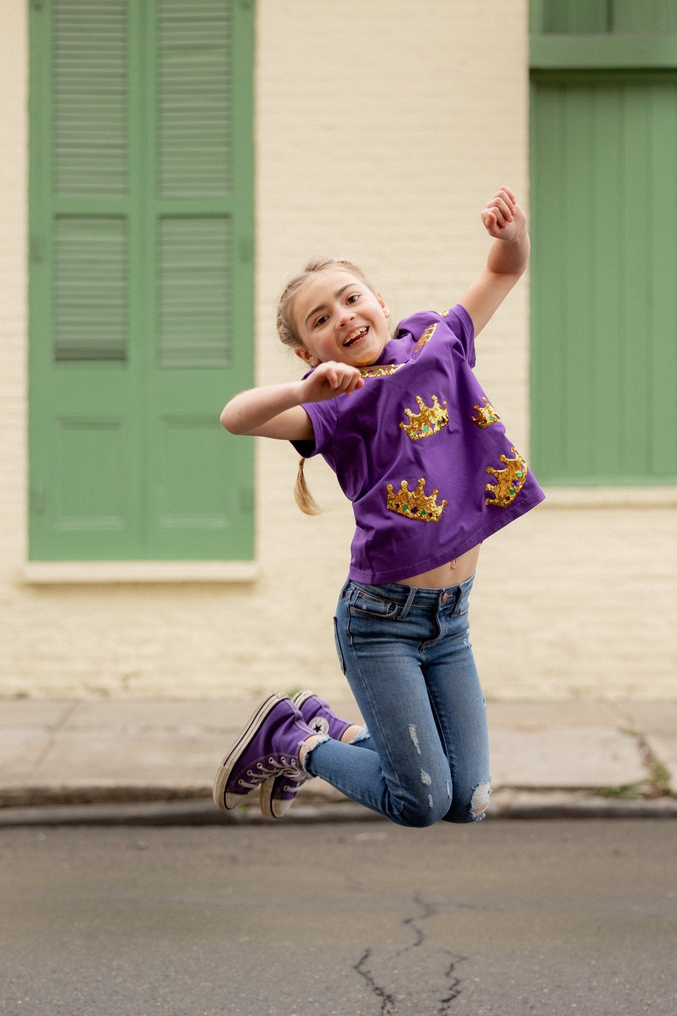 Kids Crown Takeover Tee - Sparkle City Co