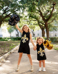 Kids Fleur De Lis Tank Dress - Sparkle City Co