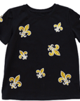 Kids Floating Fleur De Lis Tee - Sparkle City Co