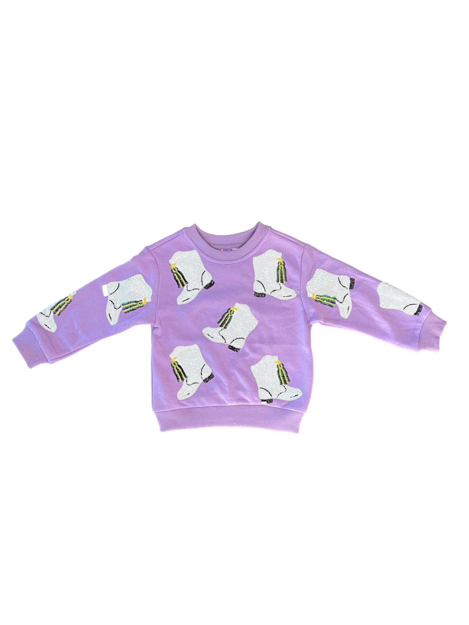 Kids Marching Boot Sweatshirt - Sparkle City Co