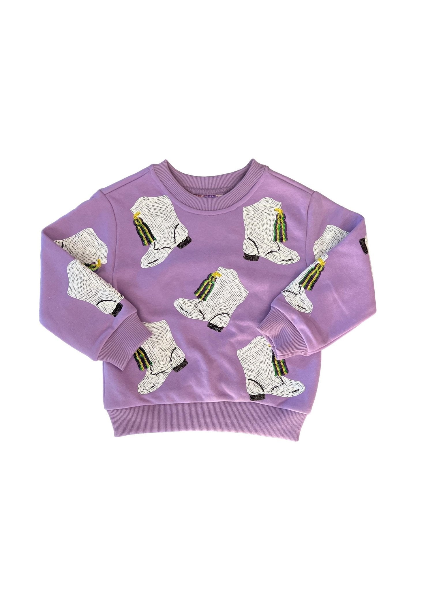 Kids Marching Boot Sweatshirt - Sparkle City Co