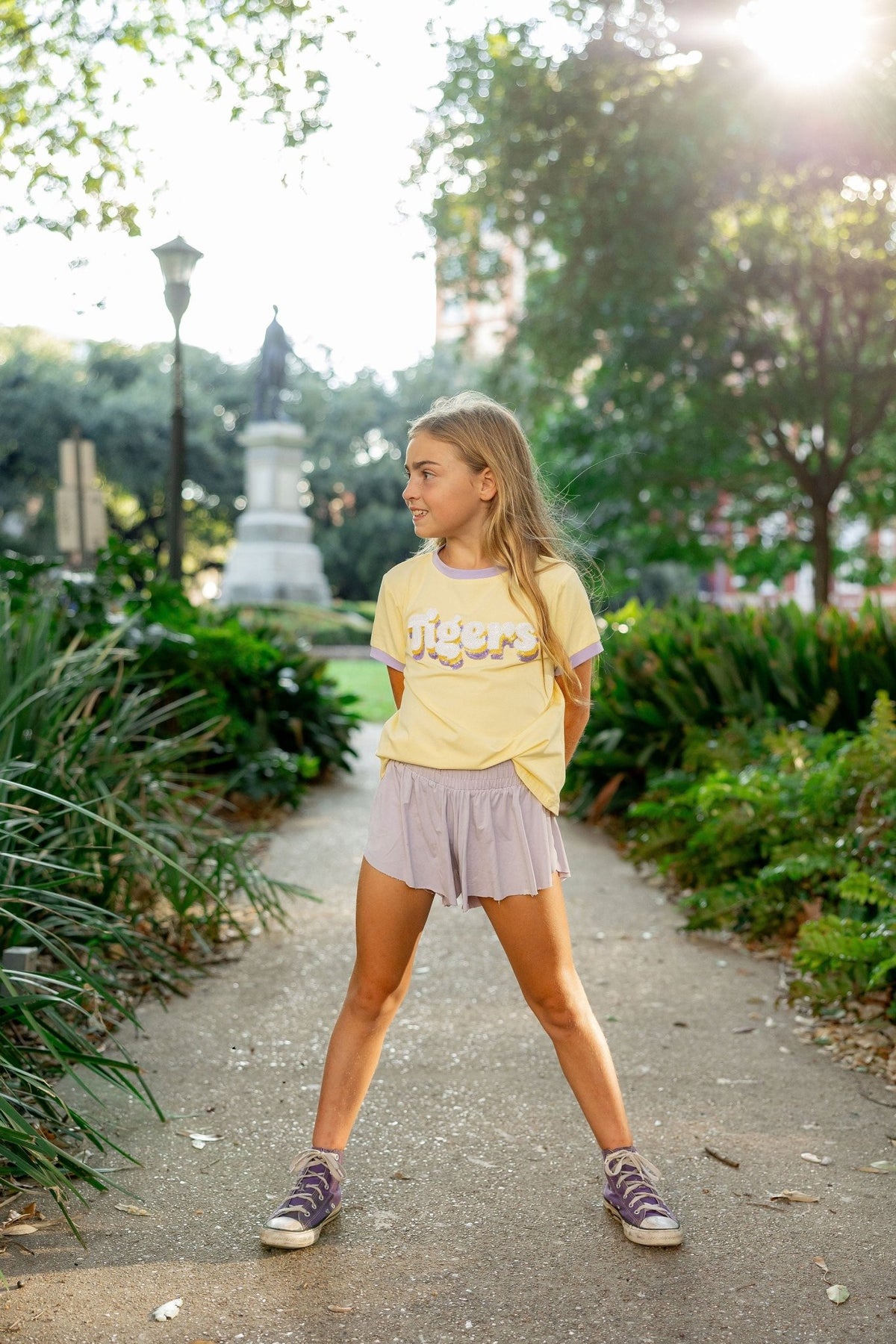 Kids Retro Ringer Tee - Sparkle City Co