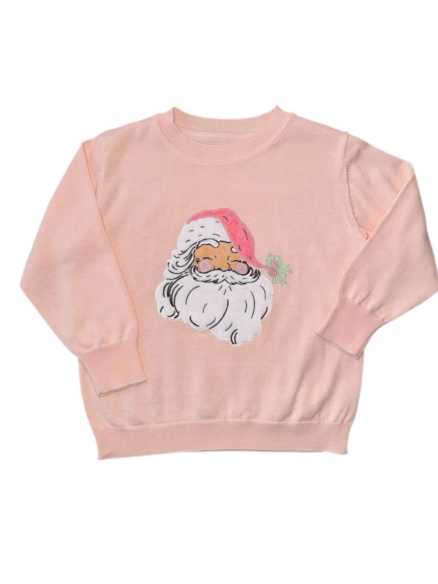 Kids Sweet Santa Sweater - Sparkle City Co