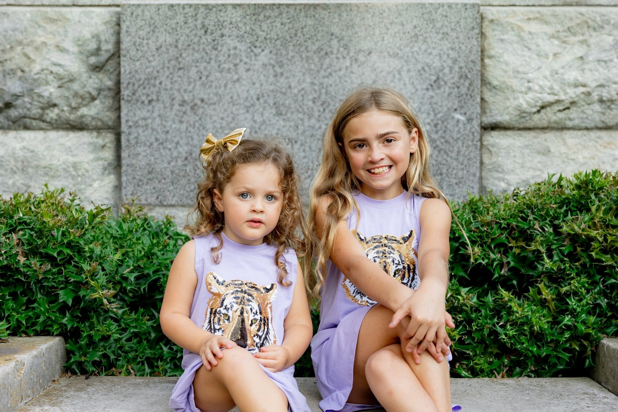 Kids Tiger Tank Dress - Sparkle City Co
