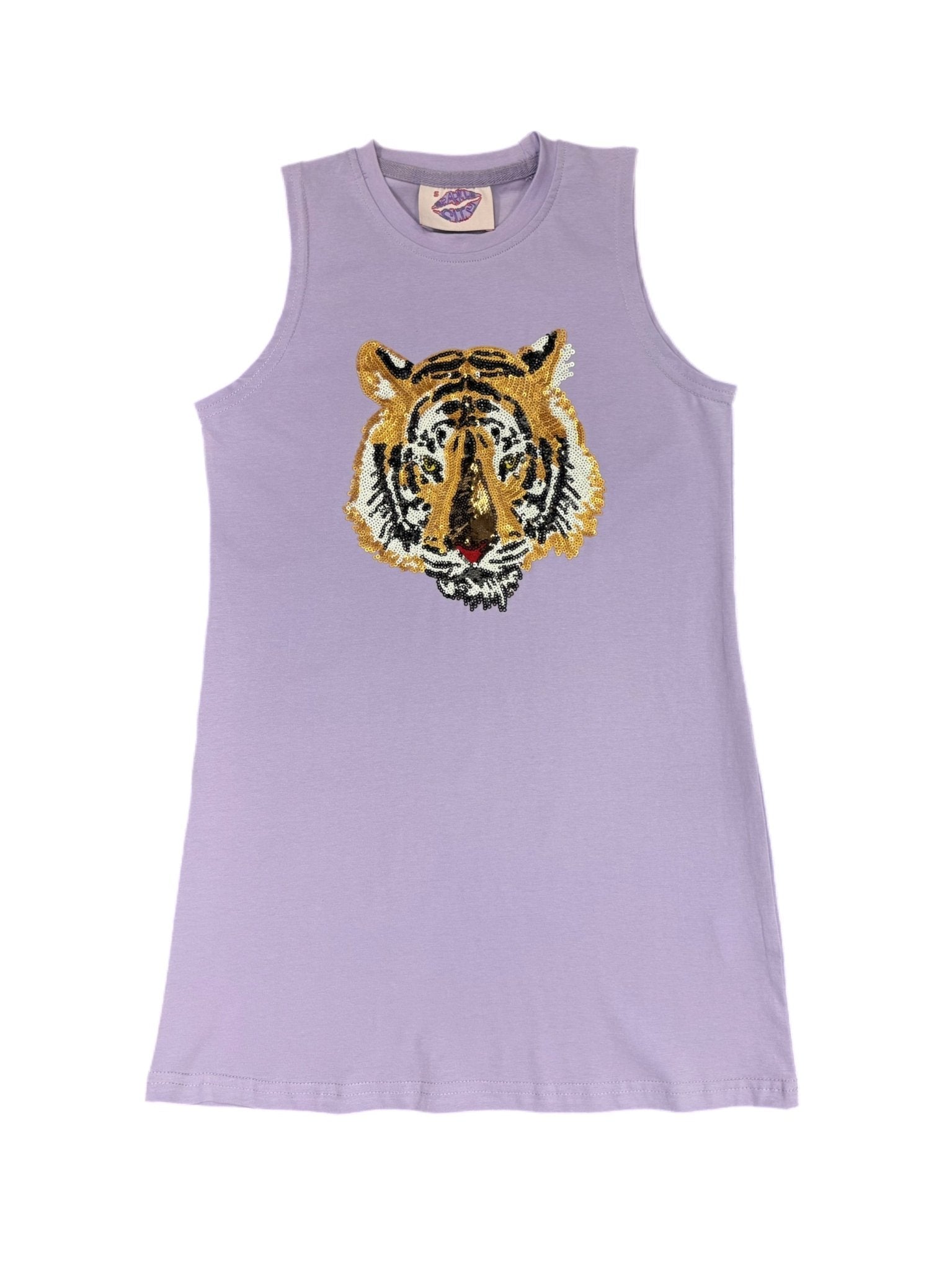 Kids Tiger Tank Dress - Sparkle City Co