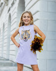 Kids Tiger Tank Dress - Sparkle City Co