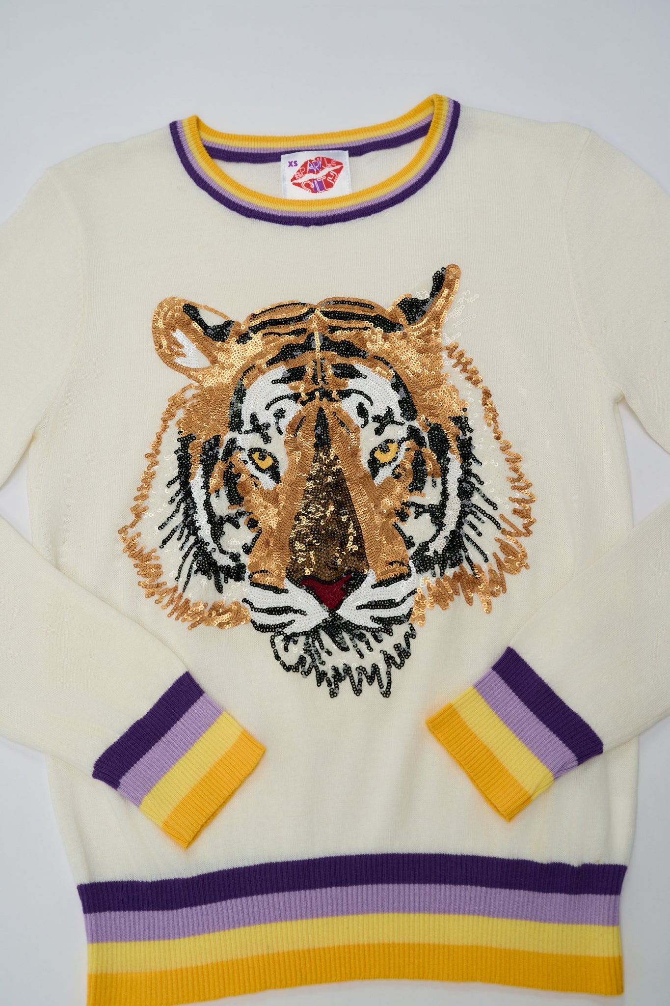 Knit Tiger Sweater - Sparkle City Co