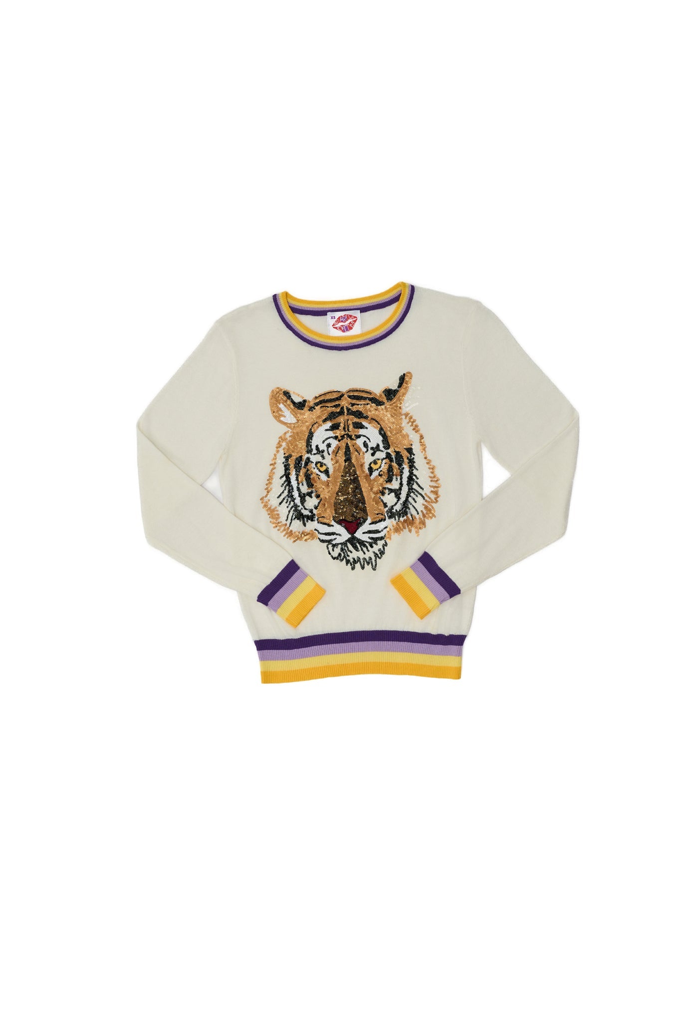 Knit Tiger Sweater - Sparkle City Co