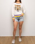Knit Tiger Sweater - Sparkle City Co