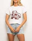 LICENSED MS STATE HEAD TEE - Sparkle City Co