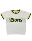 "LIONS" Short Sleeve Sweater - Sparkle City Co