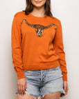 Longhorn Sweater - Sparkle City Co