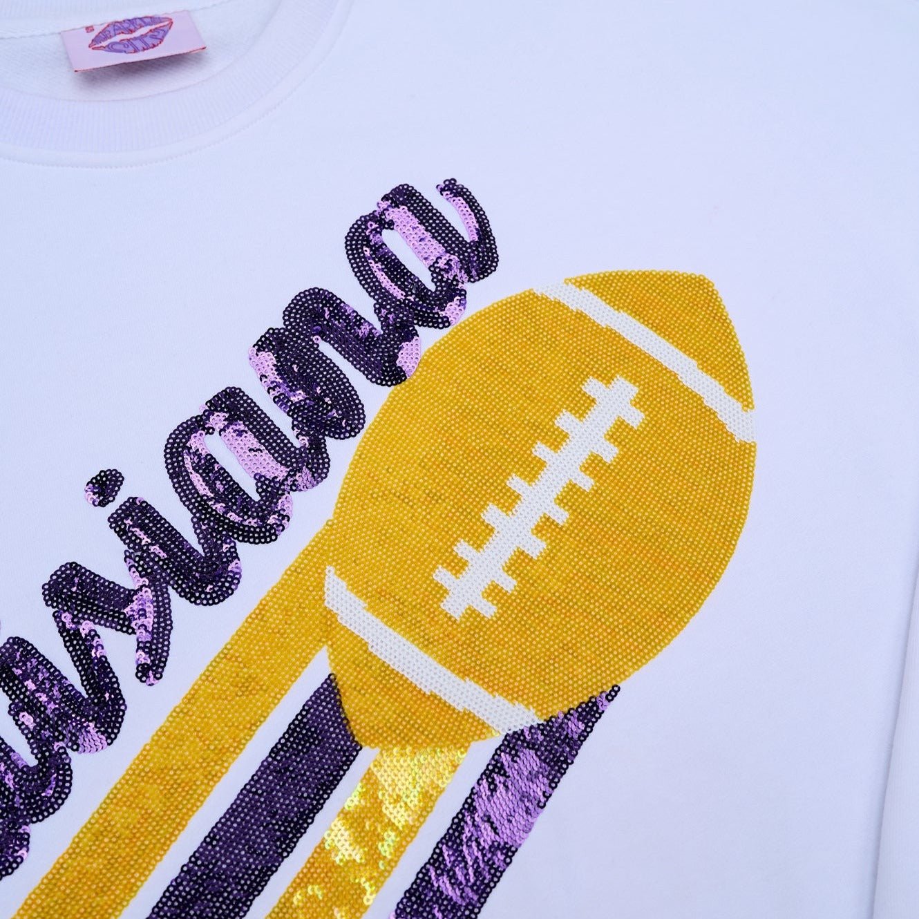 Louisiana Flying Football Sweatshirt - Sparkle City Co