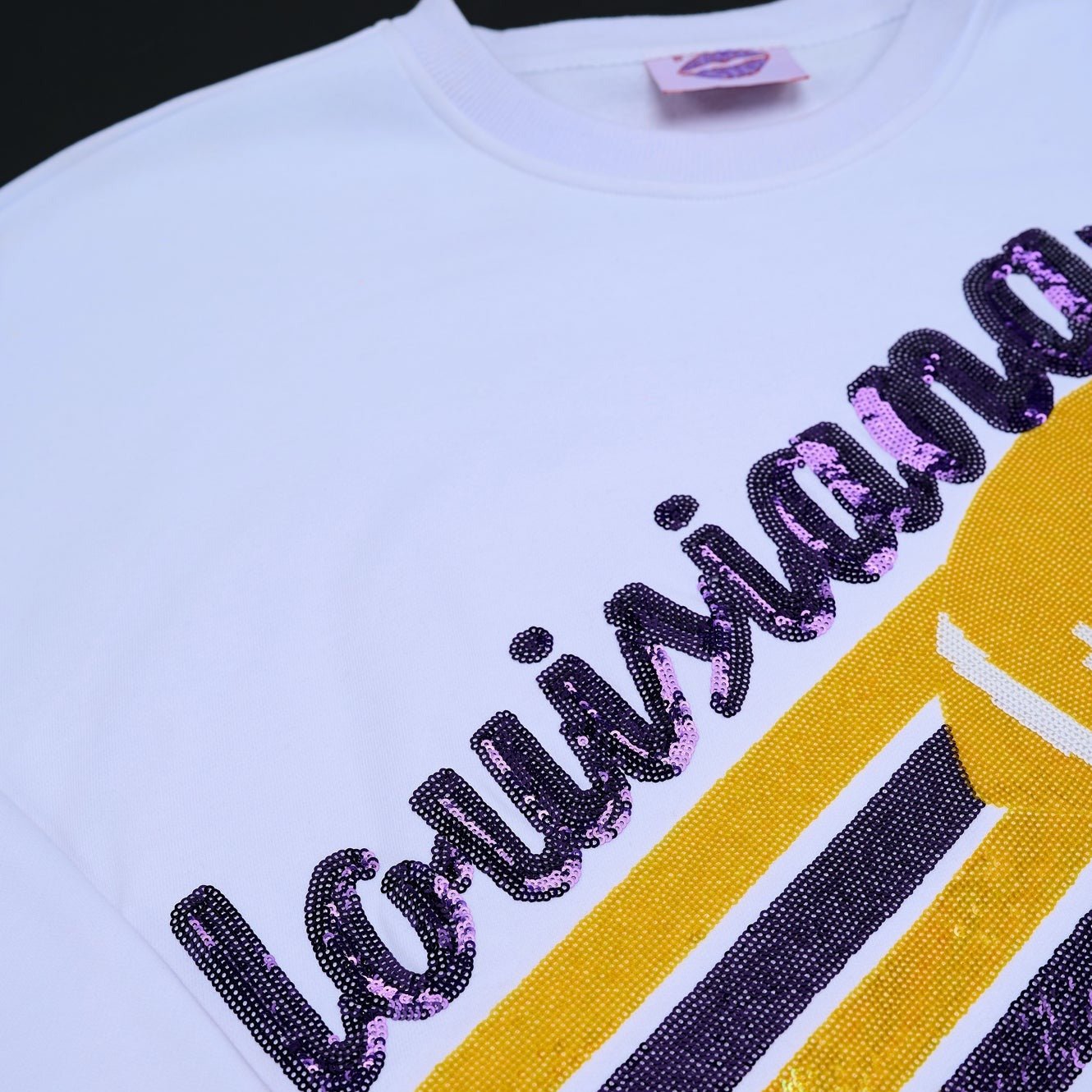 Louisiana Flying Football Sweatshirt - Sparkle City Co