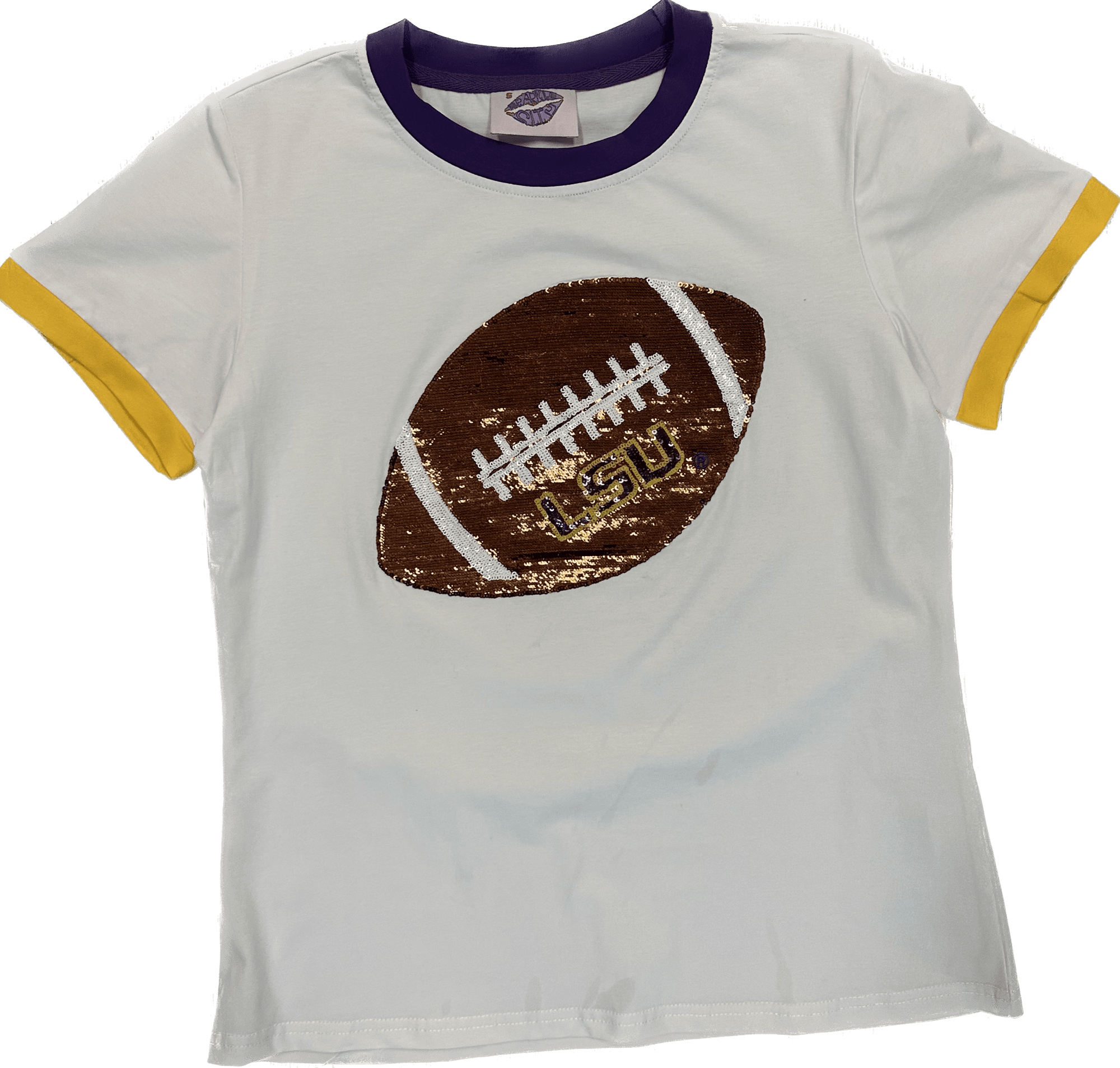 LSU Football Ringer - Sparkle City Co