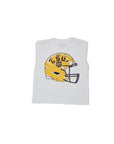 LSU Helmet Shoulder Tank - Sparkle City Co