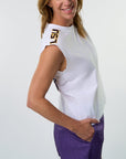 LSU Helmet Shoulder Tank - Sparkle City Co