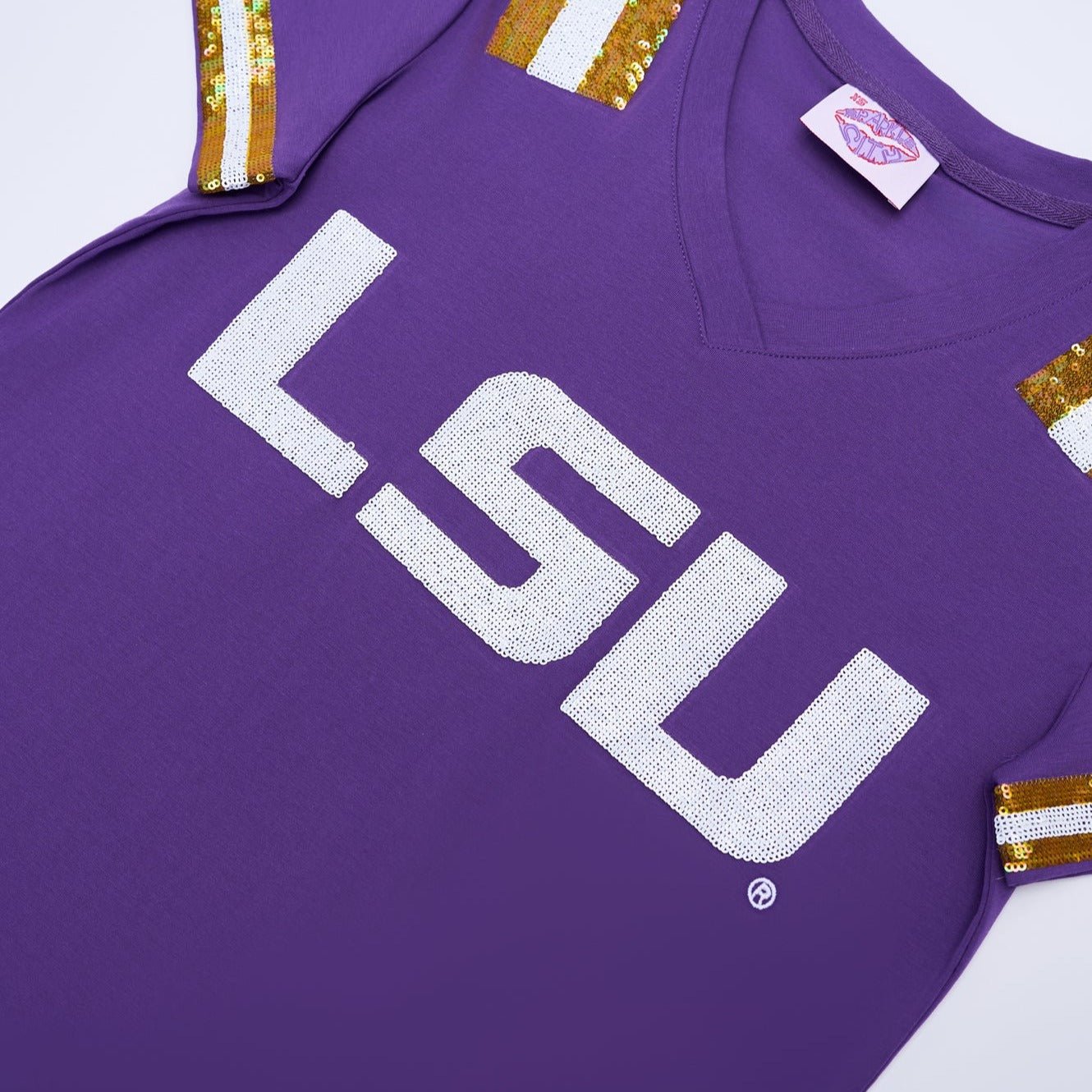 LSU Jersey Dress  Sparkle City Co