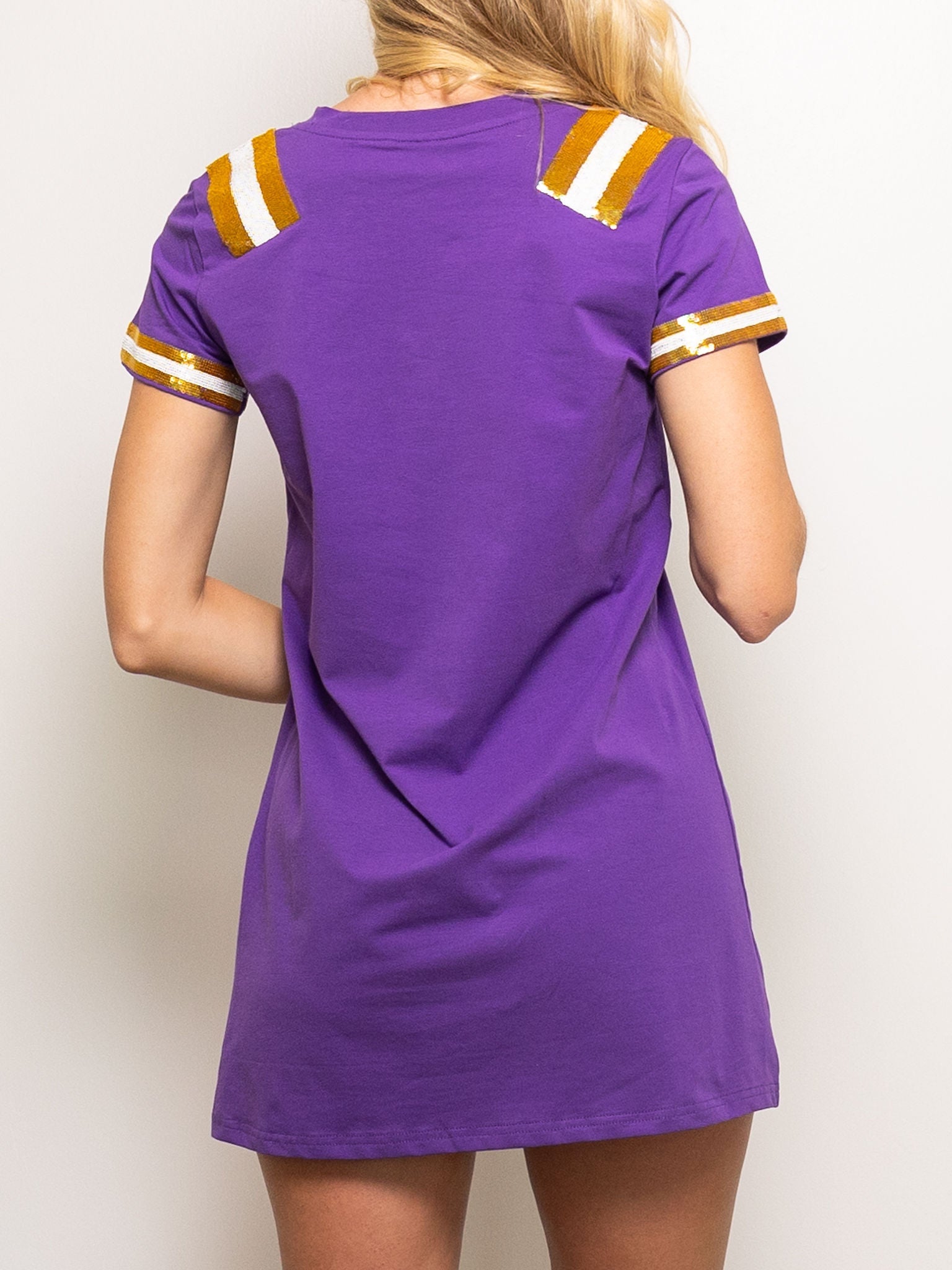 LSU Jersey Dress - Sparkle City Co