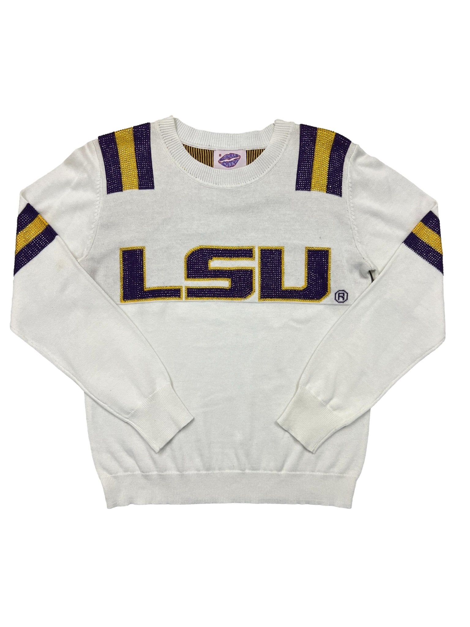 LSU Jersey Sweater - Sparkle City Co