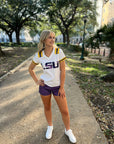LSU Jersey Tee - Sparkle City Co