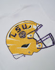 LSU Shoulder Tank Helmet back - Sparkle City Co