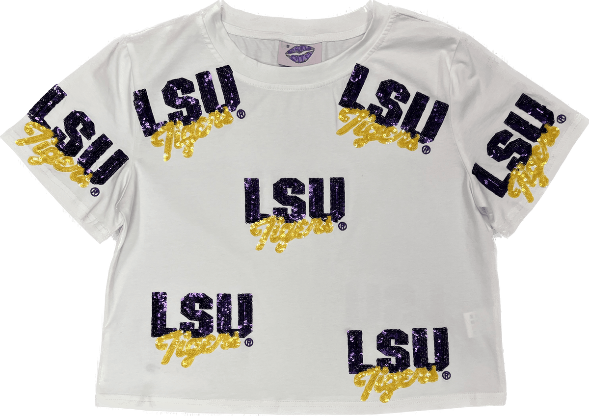 LSU TAKEOVER CROP - Sparkle City Co